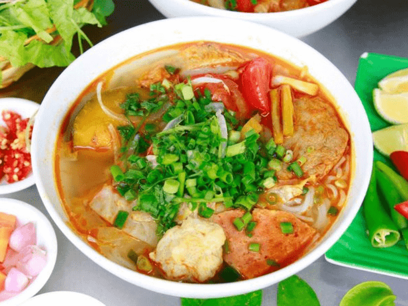 Bún chả cá 